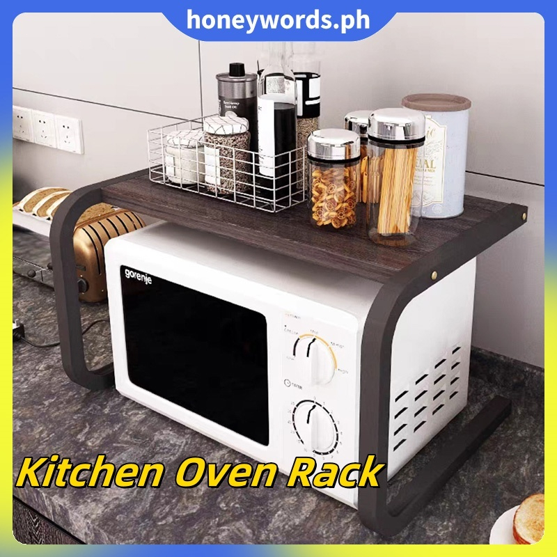 PH Quality Microwave Shelf Kitchen Cabinet Rack Countertop Organizer ...