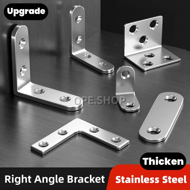 OPE Angle Bracket Stainless Steel Right Shelf Support Corner bracket 90