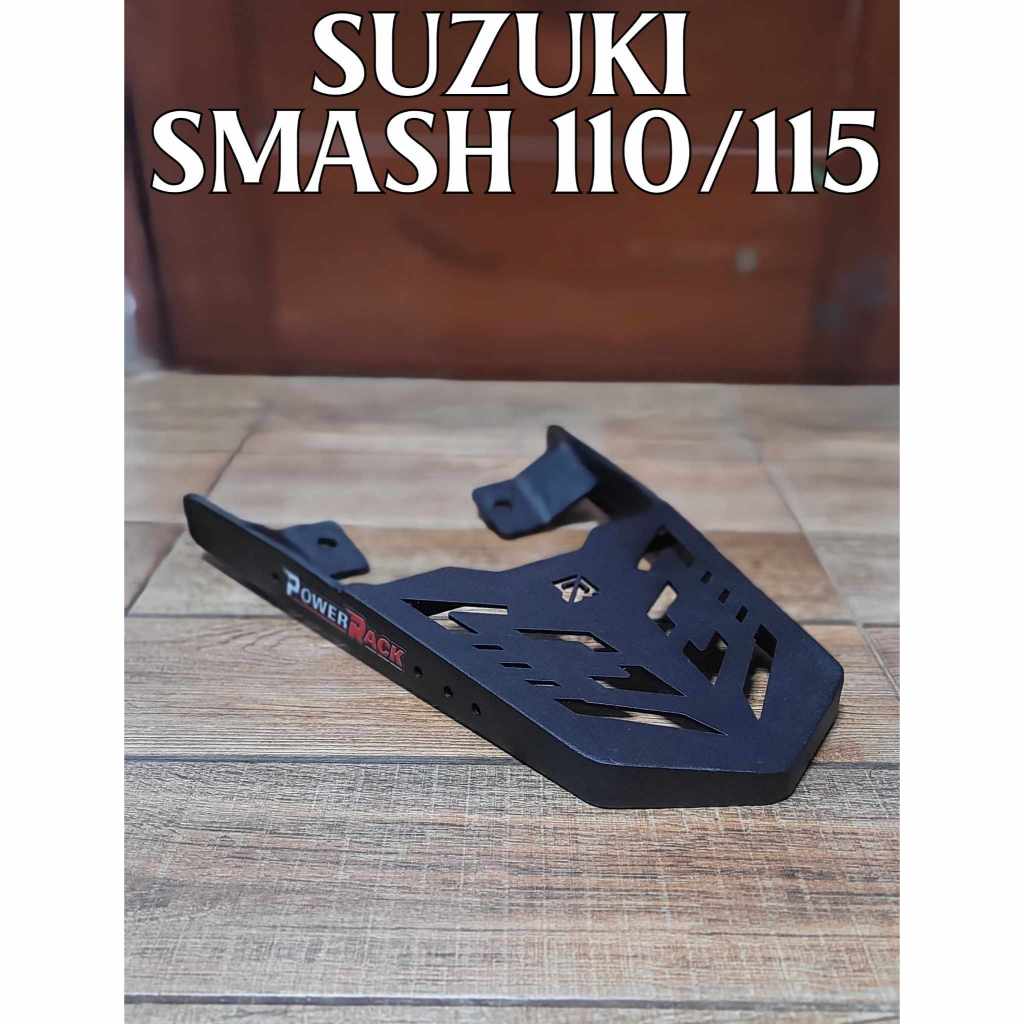 SUZUKI SMASH 110 / 115 / CNC LASER CUT PLATED TYPE / TOPBOX BRACKET ...