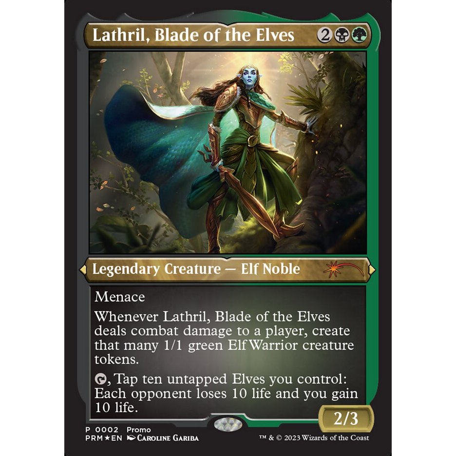 Lathril, Blade of the Elves - MTG Magic: The Gathering | Shopee Philippines
