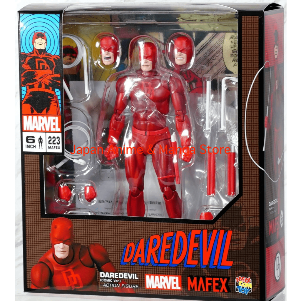 MAFEX No.223 DAREDEVIL COMIC Ver. 160mm action figure Marvel Spider-Man ...