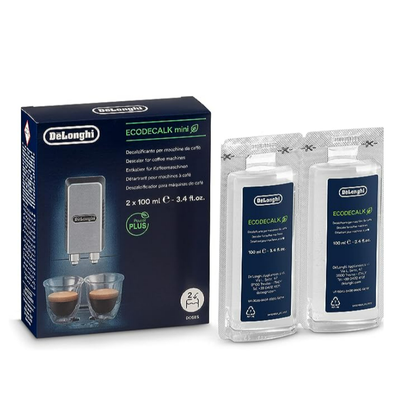 DeLonghi Natural Descaler for coffee machines 100ml x 2 bottles