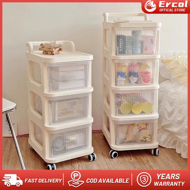 Multi-layer Drawer Trolley Cart Organizer Baby product Organization ...