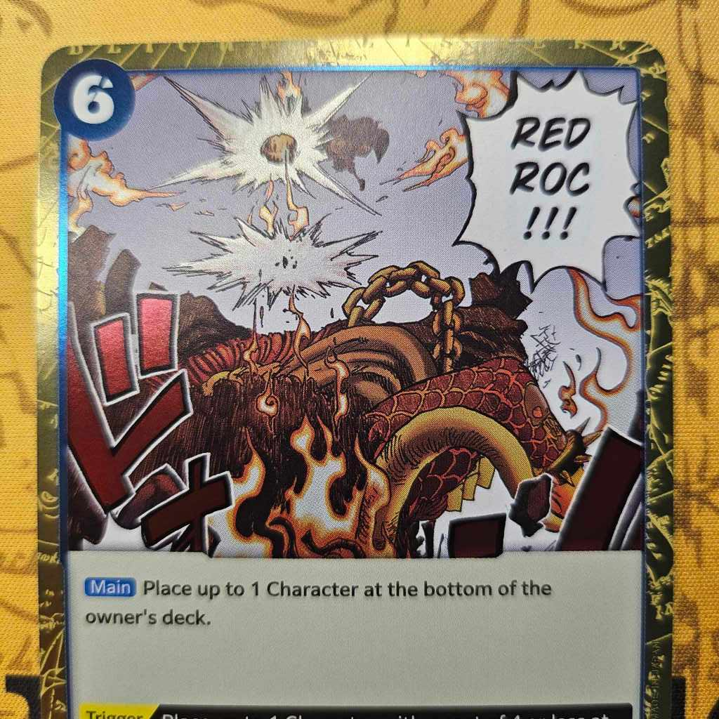 One Piece TCG [ENGLISH] OP04-056 R Gum-Gum Red Roc [ENGLISH VERSION ...