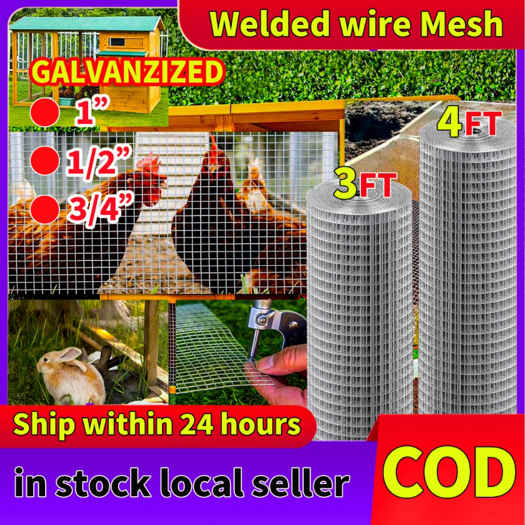 Welded wire fence roll for bird cage, garden fence and wire mesh for