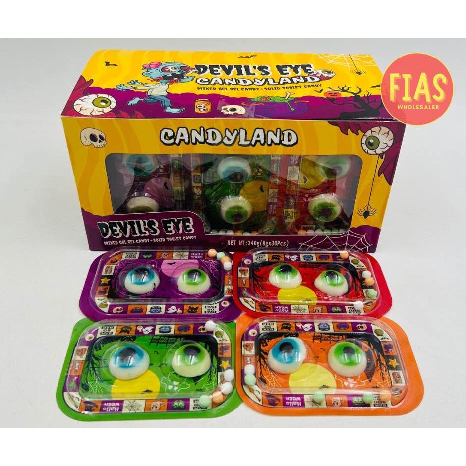 30 pcs Devils Eye Candy Land Gummy Wholesale Paninda | Shopee Philippines