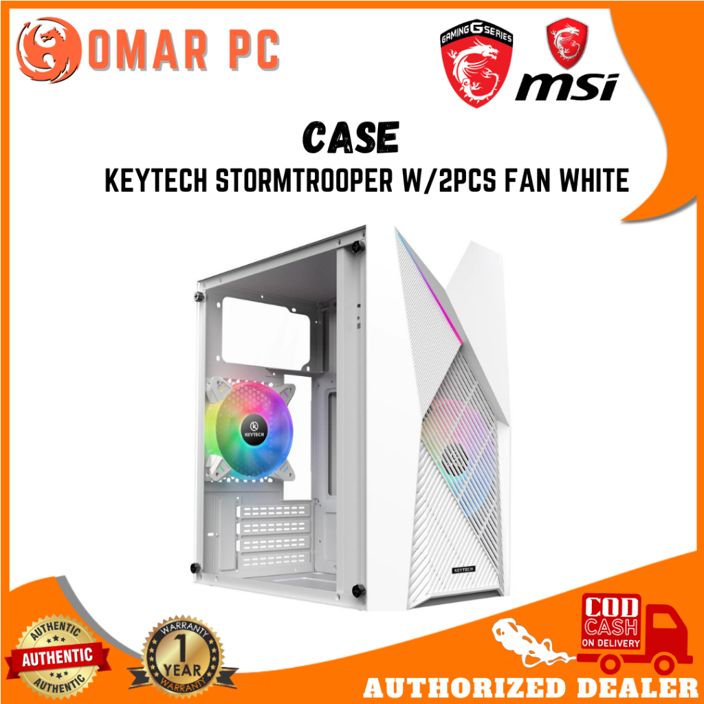 BrandNew Keytech Darthvader Black /Stormtrooper White RGB Flow Tempered ...