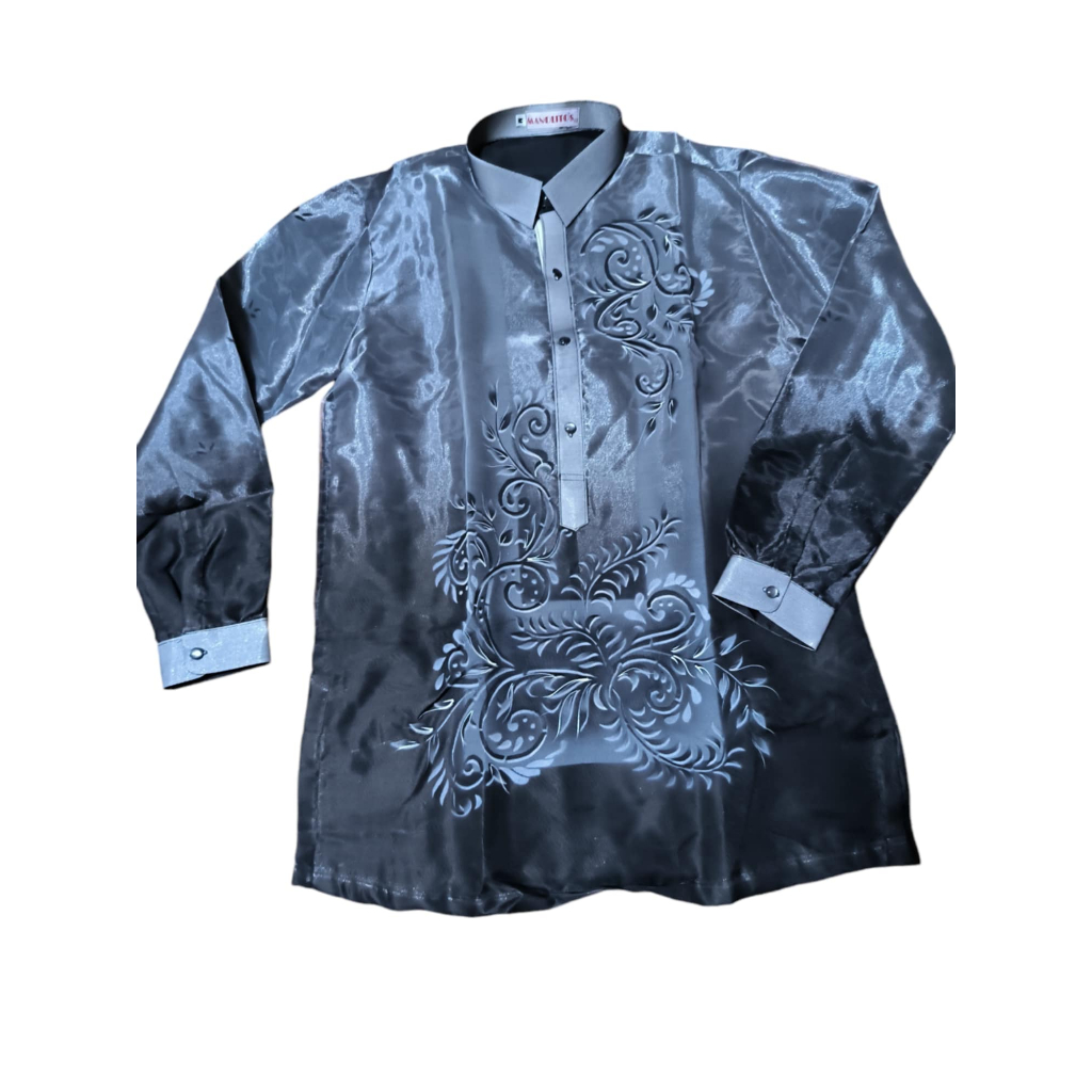 Barong Long Sleeve (MONOCROMATIC W/ LINIG) | Shopee Philippines