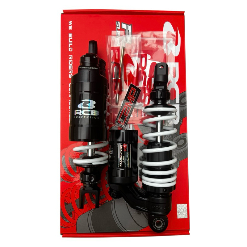 NEW RCB Flow Pro 275mm Aerox V1 V2 NMAX V2 Lowered Dual Absorber ...