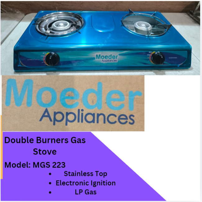 Two Burner Gas Stove Double Burner Gas Stove LPG Stove Moeder