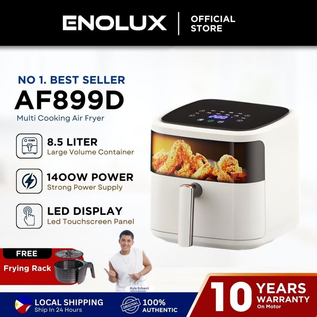 8.5L Air Fryer Large Capacity AF899D Less Oil in Fried Food Stay