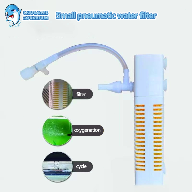 1pcs External Mini Filter Small Pneumatic Filter Aquarium | Shopee ...