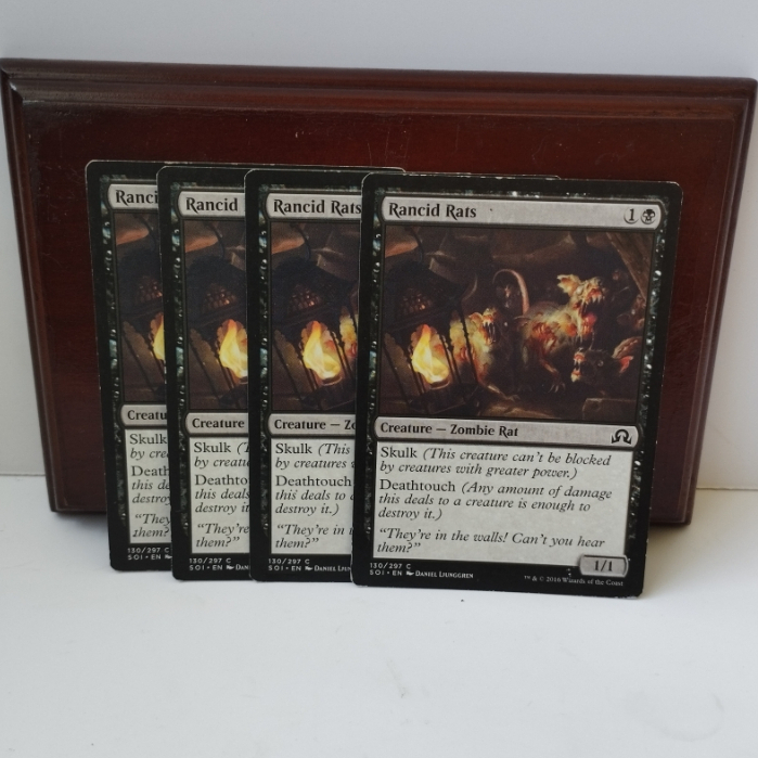 MTG PAUPER SET Rancid Rats, Shamble Back, Dead Weight, Graft Rats ...