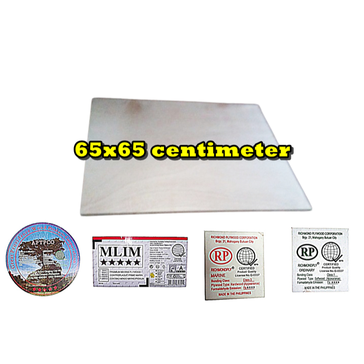 65x65 cm centimeter ordinary / marine plywood / plyboard replacement ...