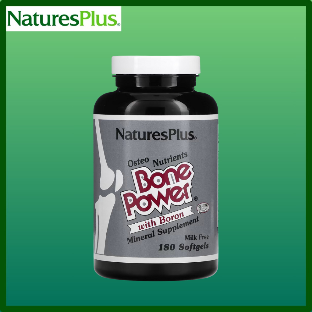 NaturesPlus, Bone Power with Boron, 180 Softgels | Shopee Philippines