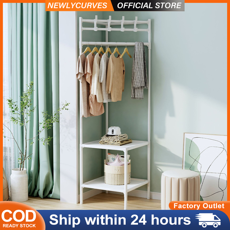 Multifunctional Coat Rack Bedroom Clothes Hanger | Shopee Philippines