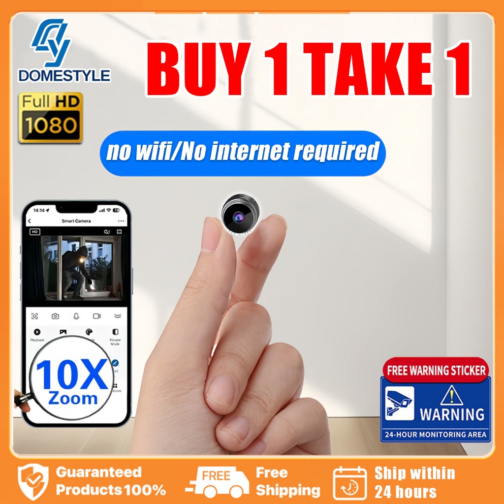 [buy 1 take 1]A9 Mini Camera 1080P HD CCTV Camera Webcam Wifi Wireless ...