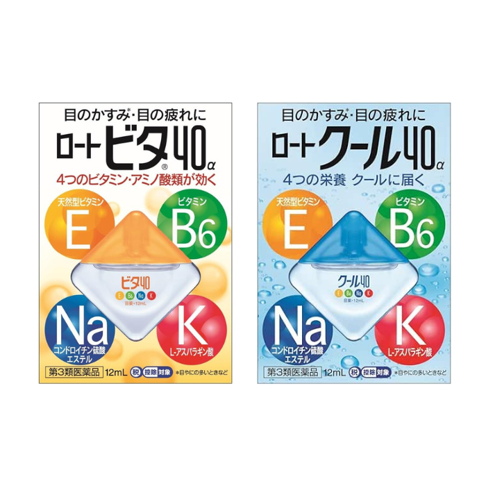 ROHTO Vita 40α Eye Drop, 12ml, Made in Japan 【Direct from Japan