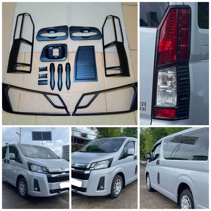 Toyota Hiace GL Grandia Tourer 2019 2025 Garnish Complete Set