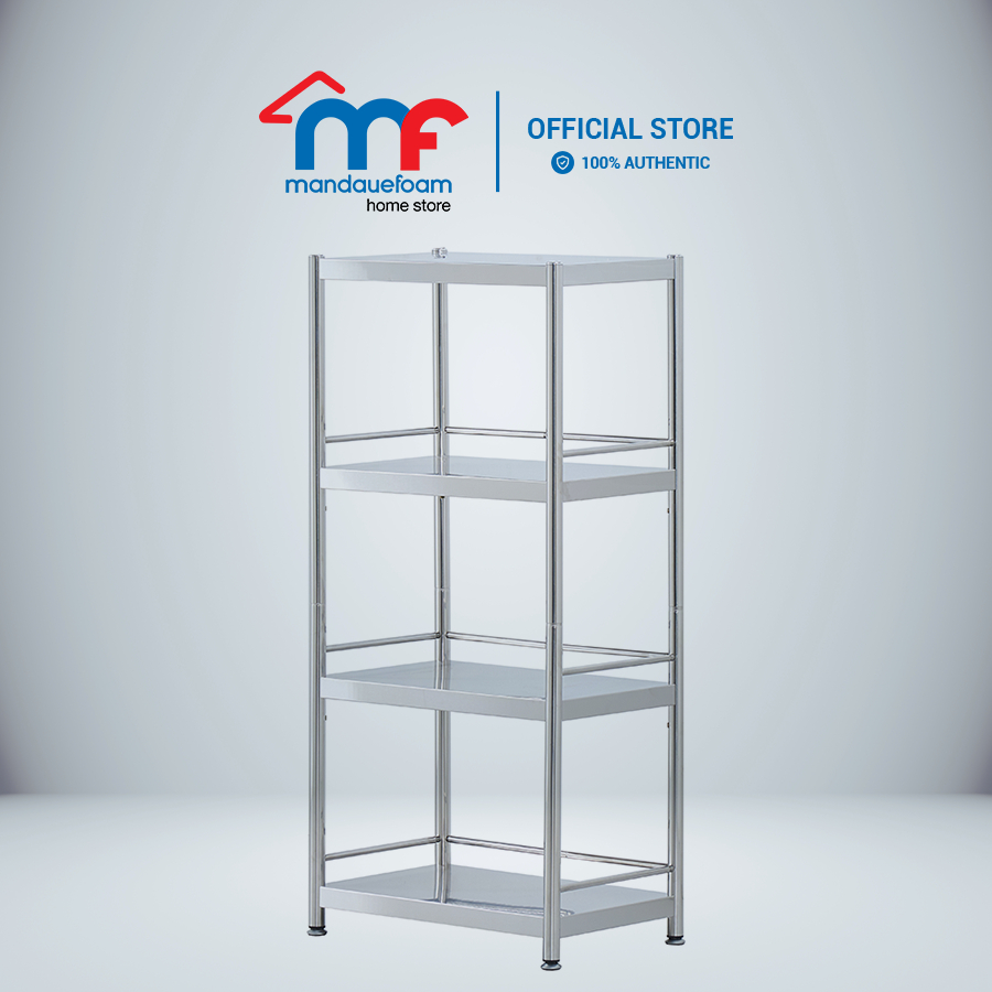 Mandaue Foam Weston 60 Ss 4 Tier Metal Rack | Shopee Philippines