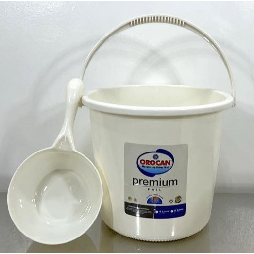 Orocan 6064/6063-P Premium Pail 16L(FREE DIPPER) | Shopee Philippines