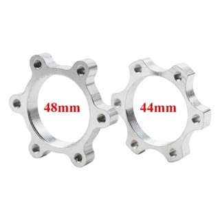 Adapter 44/48mm Aluminium Alloy MTB Bike Threaded Hubs Disc Brake Rotor ...