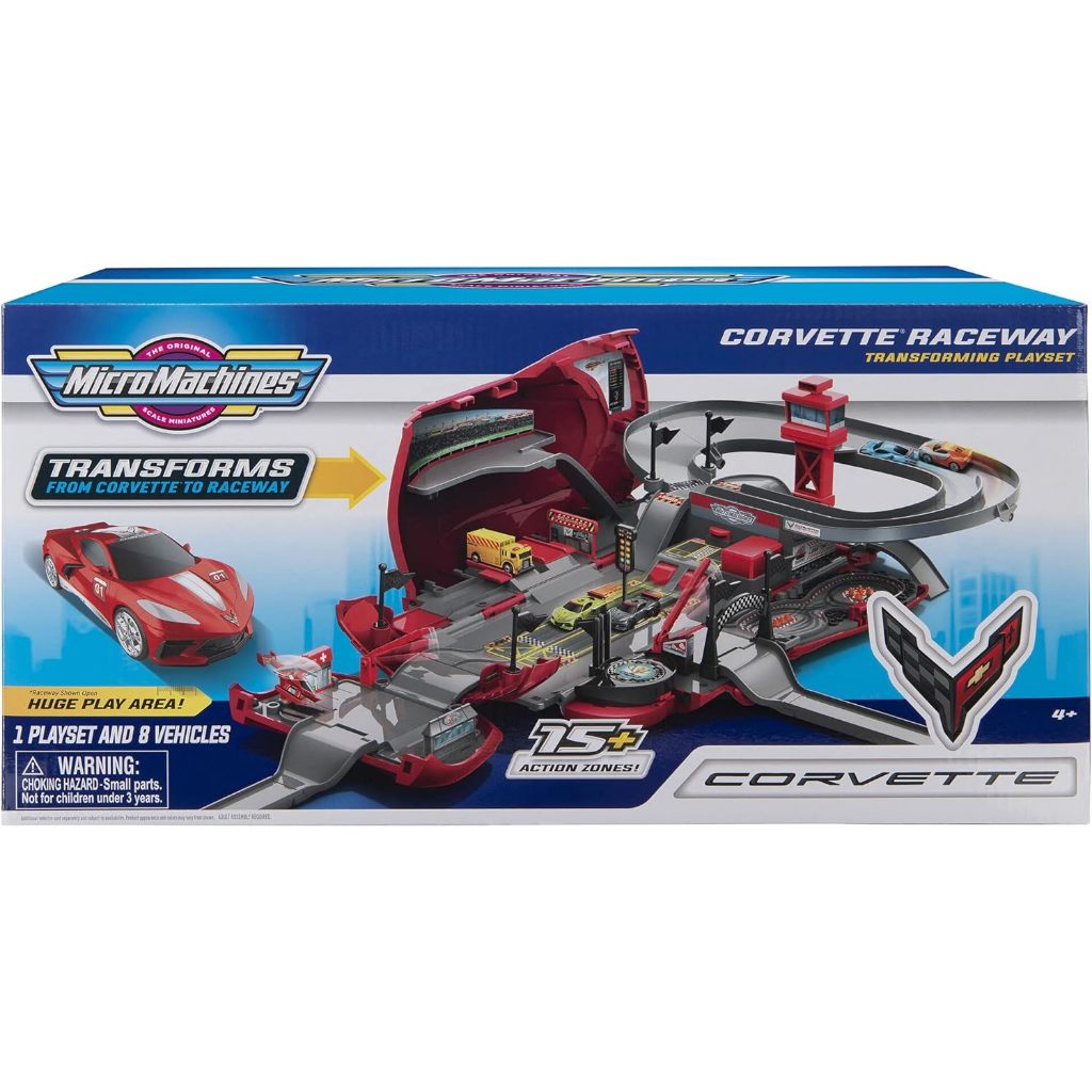 Micro Machines Corvette Raceway Transforming Corvette into Raceway ...