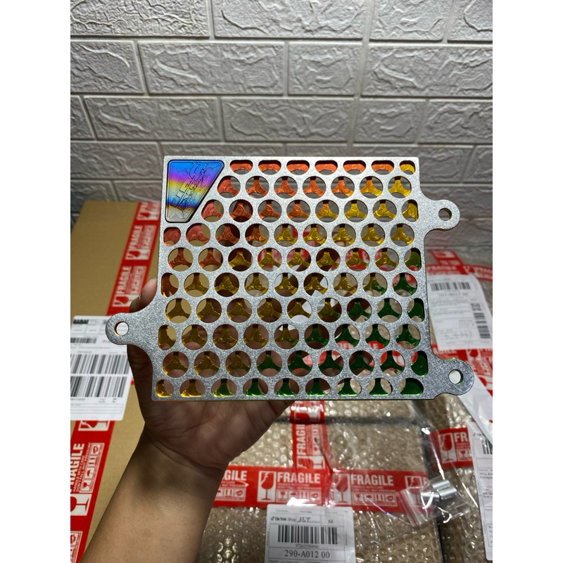 ALLOY RADIATOR COVER FOR HONDA CLICK V1,V2,V3 | Shopee Philippines
