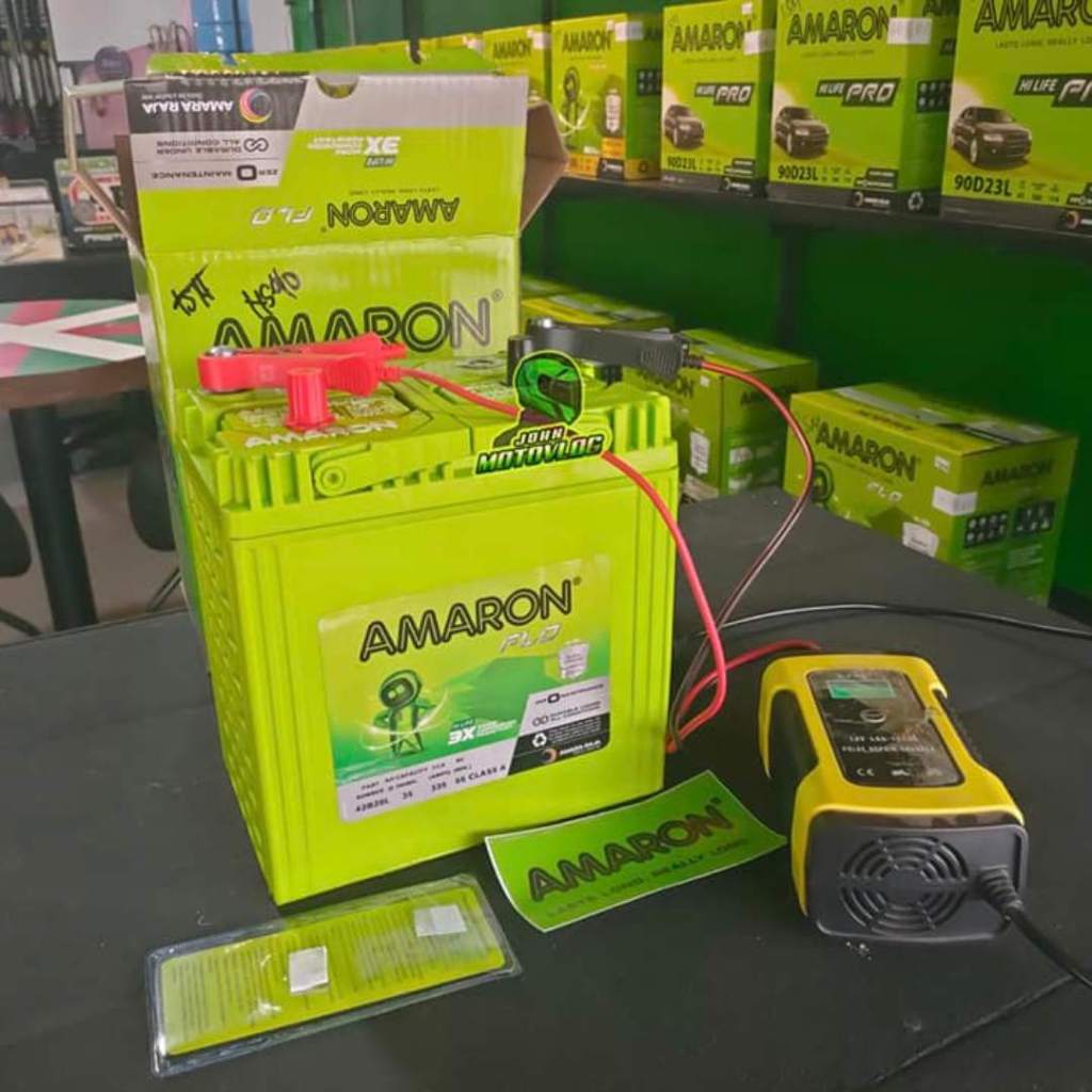 AMARON BATTERY NS40 HILIFE/REVERSE - FOR CAR | Shopee Philippines