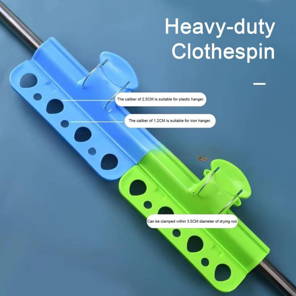 Windproof Clothes Hanger Clip Drying Hanging Buckle Clips Clothes Quilt ...