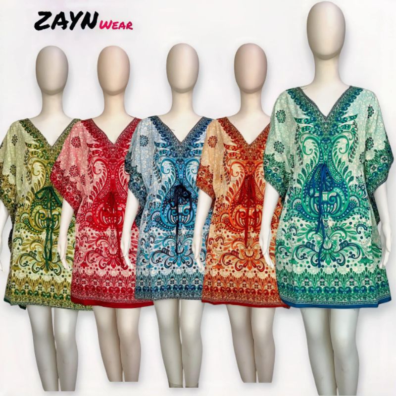 SHORT coverup daster dress indonesia made | Shopee Philippines