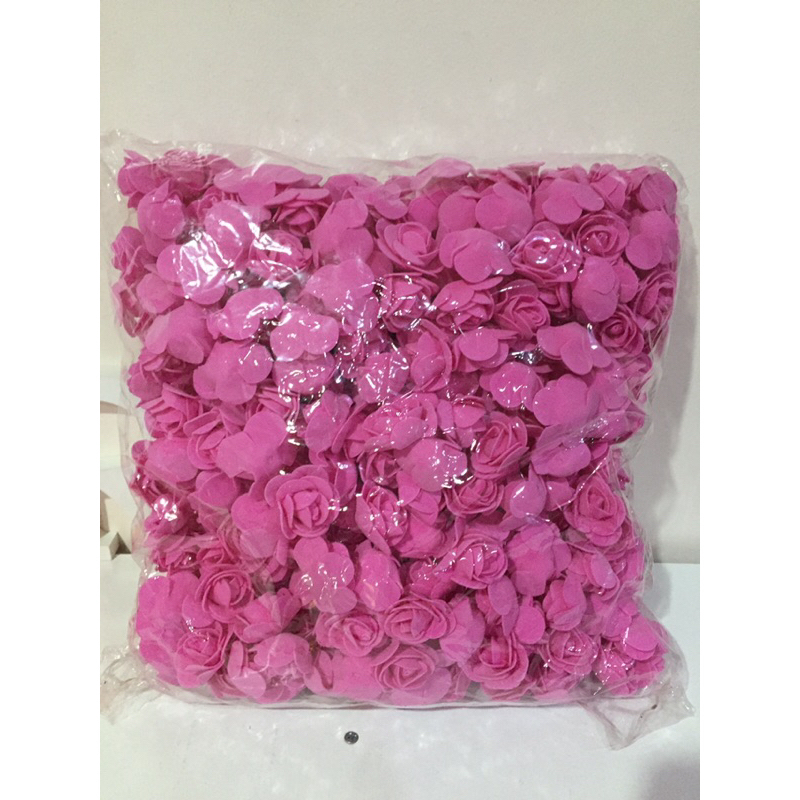 Super light weight Rose made of foam (50pcs/pack) | Shopee Philippines