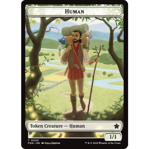 Human Cleric Token (1/1) By Francisco José De Goya Y Lucientes