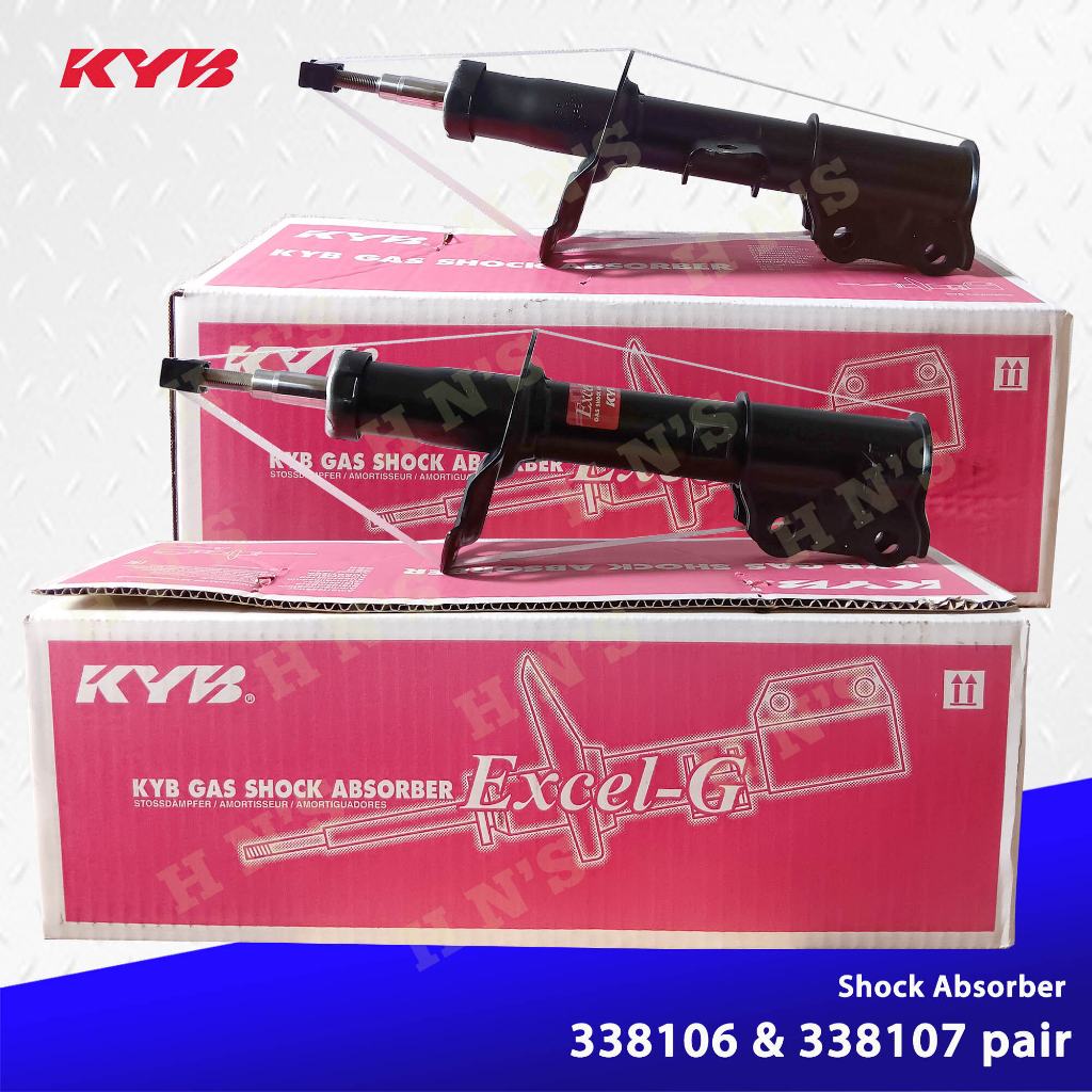 KYB Shock Absorber for Kia Rio 2012-2018 Set of 2 FRONT Pair LEFT/RIGHT ...