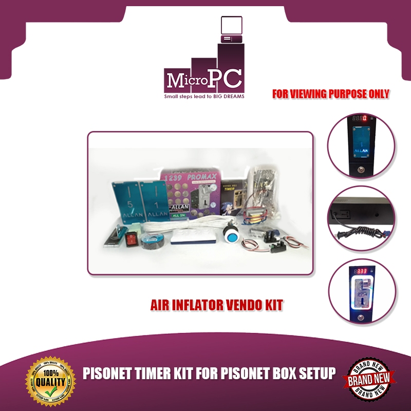 MICRO PC PISONET TIMER KIT FOR PISONET BOX SETUP | Shopee Philippines