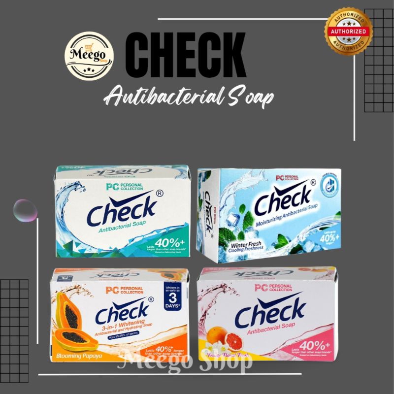 CHECK ANTIBACTERIAL SOAP | Shopee Philippines