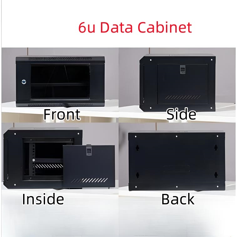 4U / 6U / 9U /12U Data Cabinet Network Cabinet Wall mounted Monitoring ...