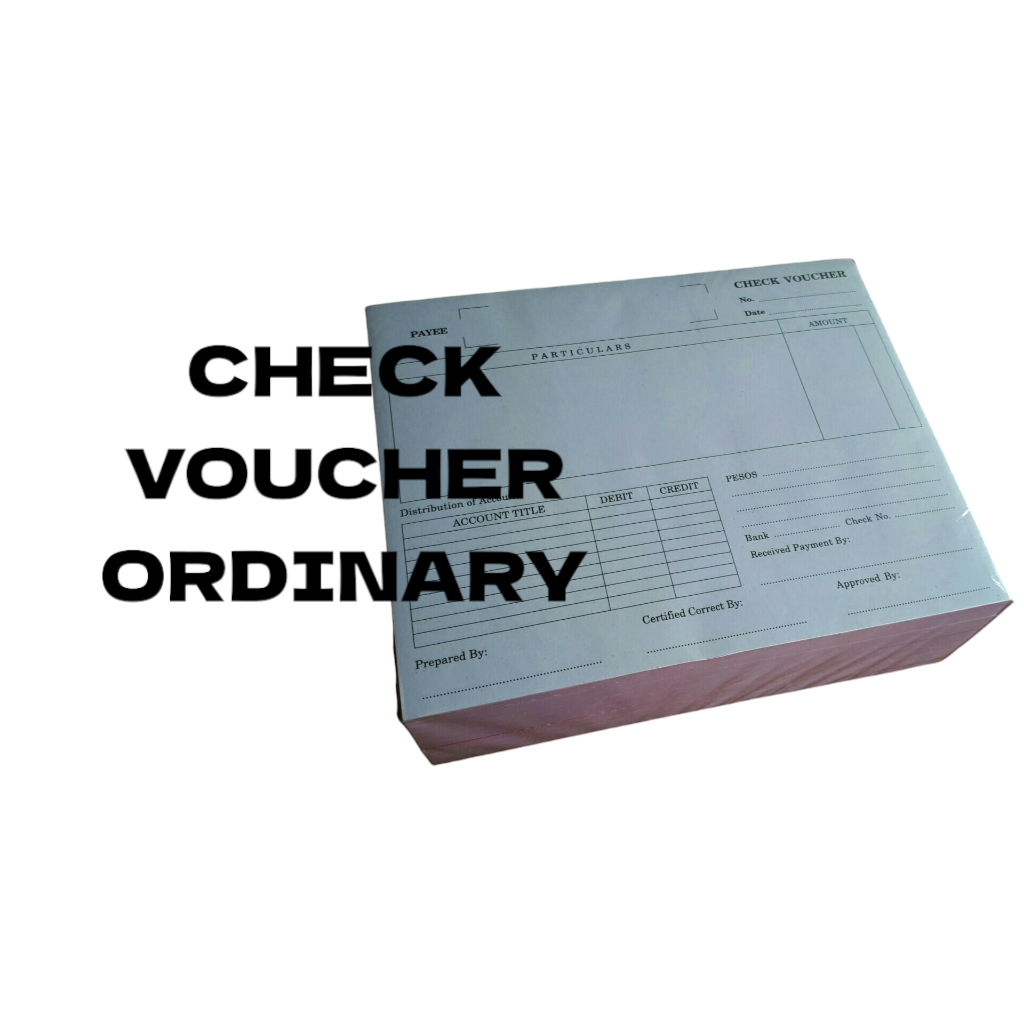 Check Voucher 2 Ply Ordinary Pink Duplicate | Shopee Philippines