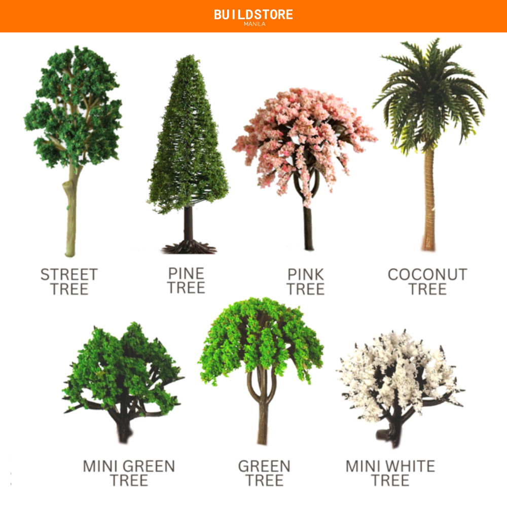 8cm 6cm 4cm Miniature Trees for DIY Miniatures, Architecture Models and ...