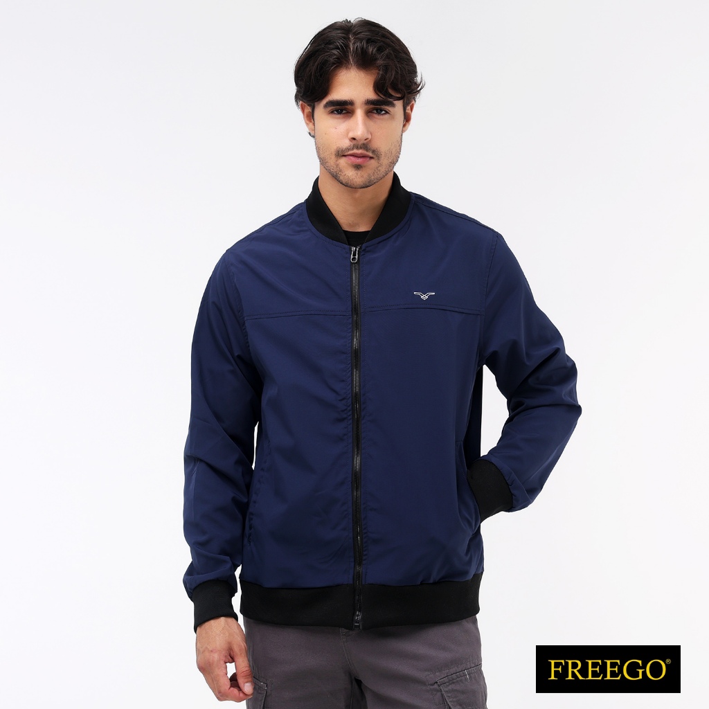 Freego Mens Varsity Jacket GMT07-0056 | Shopee Philippines