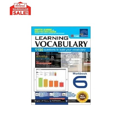 Learning Vocabulary Workbook 6 | Shopee Philippines