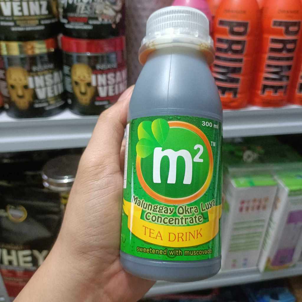 M2 MALUNGAY OKRA LUYA TEA DRINK 300ML CONCENTRATE | Shopee Philippines