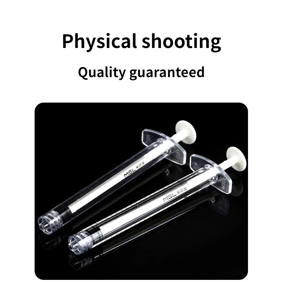 100pcs/box Manila spot 1ml/cc Disposable Luer Lock Luer Slip syringe ...