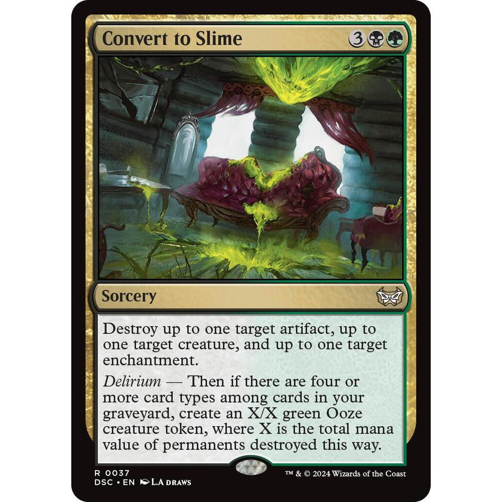Convert to Slime - Commander: Duskmourn: House of Horror (DSC) | Shopee ...