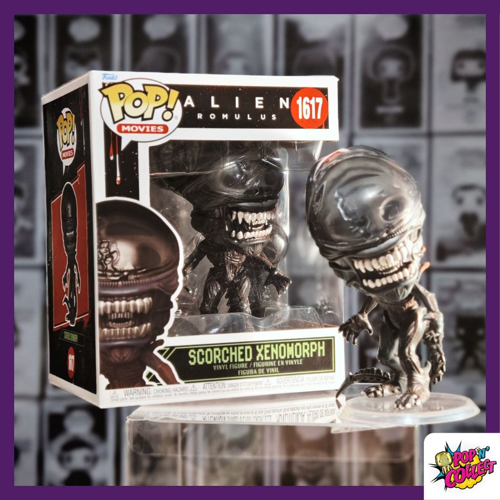 Funko Pop! Alien Romulus - Scorched Xenomorph 1617 (Super Sized - 6 ...