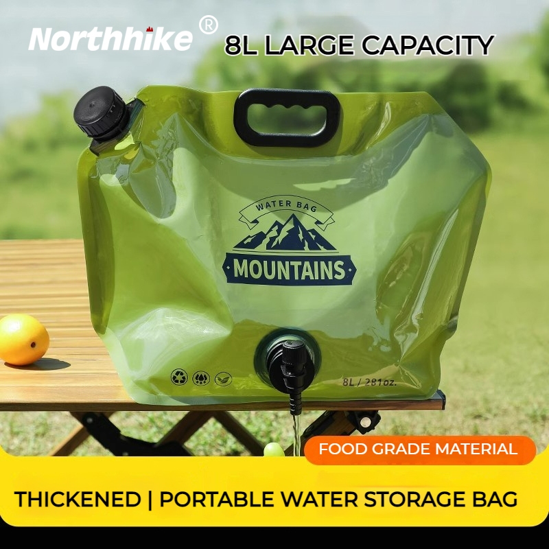 Northhike 8L Water Storage Water Container Bag Plastic Storage Jug for ...