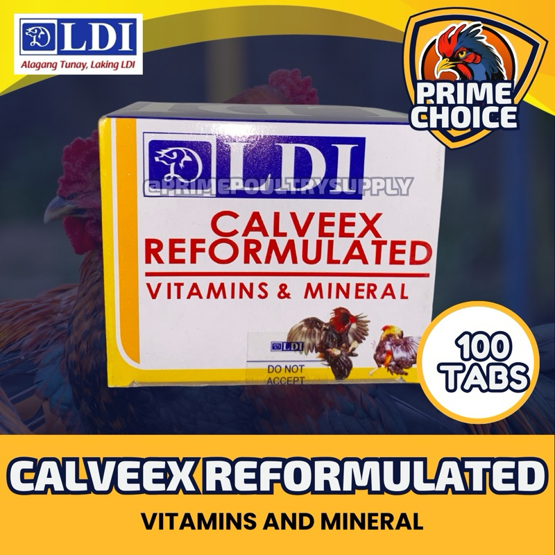 Calveex 100 Tablets PER BOX Vitamins and Minerals | Shopee Philippines