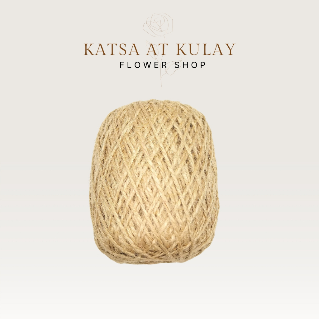 Jute String/Twine 150 yards 1 Roll for Crafting | Shopee Philippines