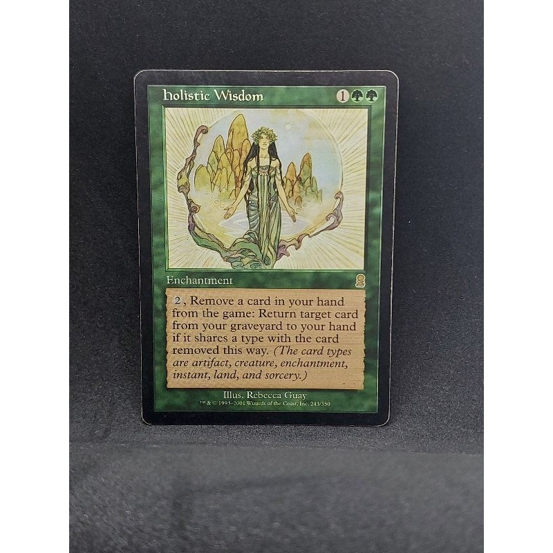 Holistic Wisdom from Odyssey 243/350 Rare Non-Foil 2001 English MTG ...
