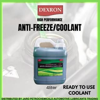 DEXRON HIGH PERFORMANCE ANTIFREEZE/COOLANT (GREEN) 4 LITER (READY TO ...